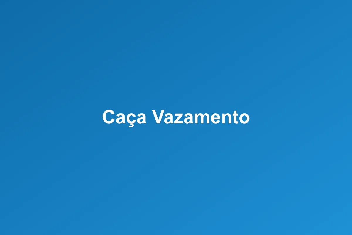 Caça-vazamento de Piscina em Joinville